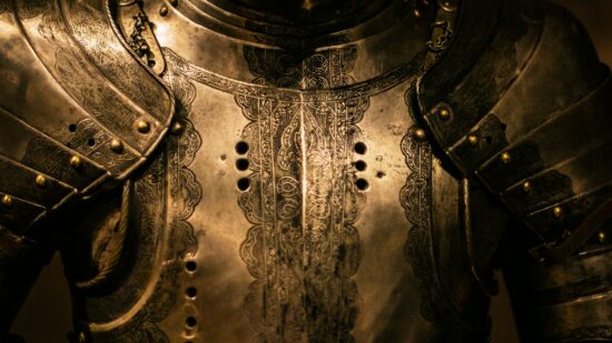 Therefore put on the full armor of God, so that when the day of evil comes, you may be able to stand your ground, and after you have done everything, to stand. Stand firm then, with the belt of truth buckled around your waist, with the breastplate of righteousness in place, and with your feet fitted with the readiness that comes from the gospel of peace. In addition to all this, take up the shield of faith, with which you can extinguish all the flaming arrows of the evil one. Take the helmet of salvation and the sword of the Spirit, which is the word of God.